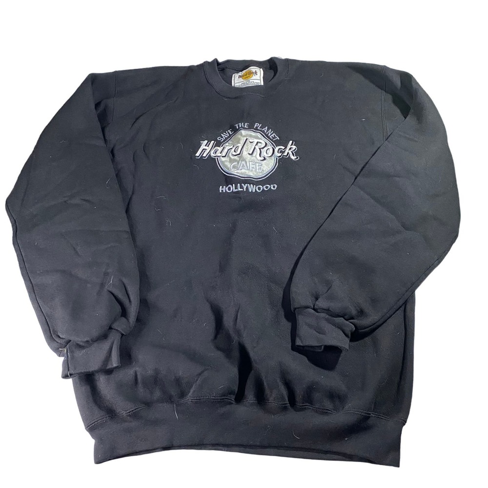 Vintage Hard Rock Cafe Hollywood Sweater Men's Large